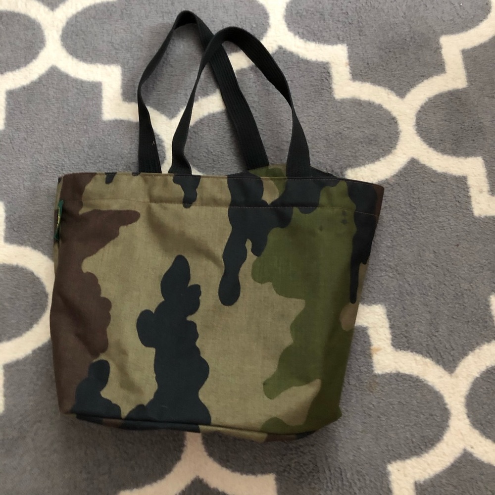 Rarely used small camouflage tote